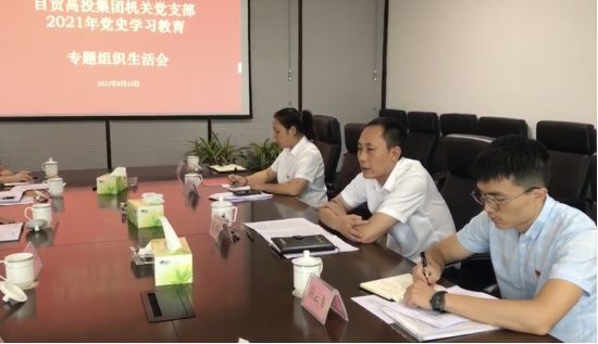 黃凱在黨史學(xué)習教育專(zhuān)題組織生活會(huì )上強調： 始終沿著(zhù)正確方向創(chuàng  )新引領(lǐng)開(kāi)創(chuàng  )公司兩化轉型和高質(zhì)量發(fā)展新局面