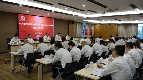 喜迎二十大  奮進(jìn)新征程 自貢高投集團召開(kāi)黨建工作推進(jìn)會(huì )