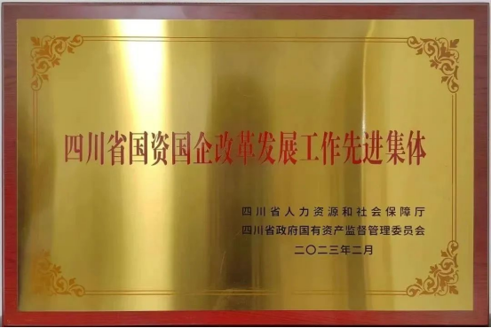 自貢高投集團獲四川省國資國企改革發(fā)展工作先進(jìn)集體榮譽(yù)