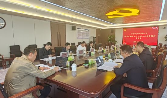 自貢高投集團黨委理論學(xué)習中心組 專(zhuān)題學(xué)習自貢市委十三屆八次全會(huì )精神